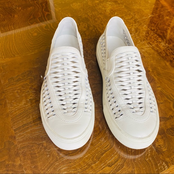 Tory Burch woven leather slides - Picture 5 of 11